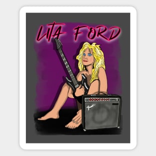 Lita Ford Magnet